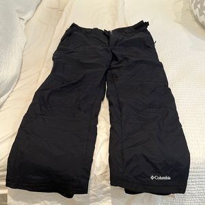 black snowpants
